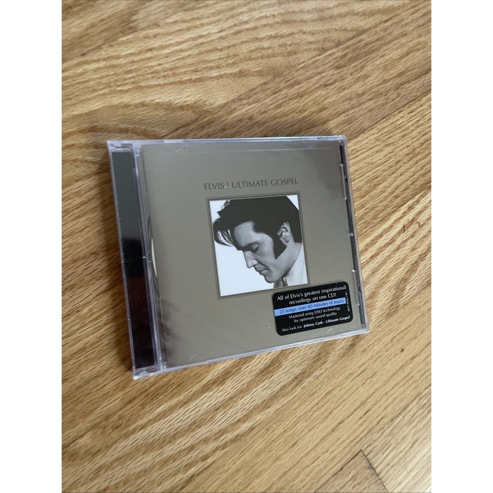 Elvis Presley Ultimate Gospel CD 2004 25 Tracks Amazing Grace How Great Thou Art
